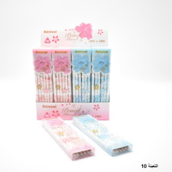 ستاند أقلام رصاص علبة شفافة 24 دزينة رقم 0071-07 ADMIRAL FLOWER