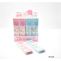 ستاند أقلام رصاص علبة شفافة 24 دزينة رقم 0071-07 ADMIRAL FLOWER