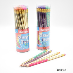 علبة أقلام رصاص 1/48 مع محاية رقم 0075-07 ADMIRAL STARS