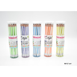 علبة أقلام رصاص طبي 1/24 مع محاية ADMIRAL STYLE