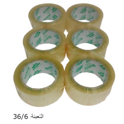 رول لزيق برافو "2 شفاف 100 يارد