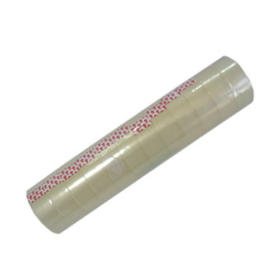 دزينة لزيق برافو شفاف 18 ملم × 30 Y