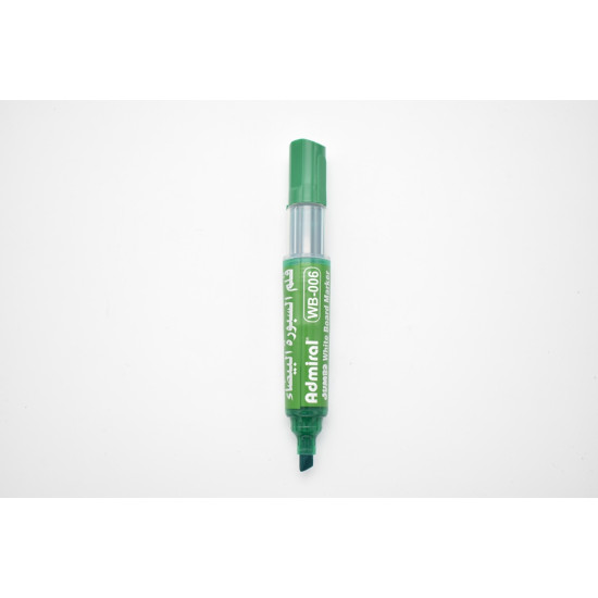 قلم فلوماستر لوح JUMBO أخضر قابل للتعبئة ADMIRAL WB-006