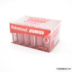 تعبئة قلم لوح JUMBO أحمر ADMIRAL WB-006